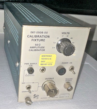 Original Tektronix 067-0508-00 50 Ohm Amplitude Calibrator Calibration Fixture