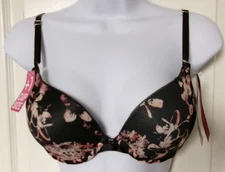 Vanity Fair Ego Boost Wirefree bra Size 34B Style 2131101 Lunar garden print
