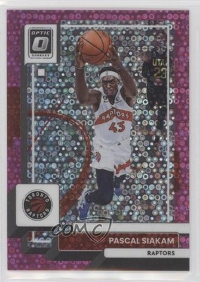 2022-23 Panini Donruss Optic Fast Break Pink Prizm 17/25 Pascal Siakam #19 7y2