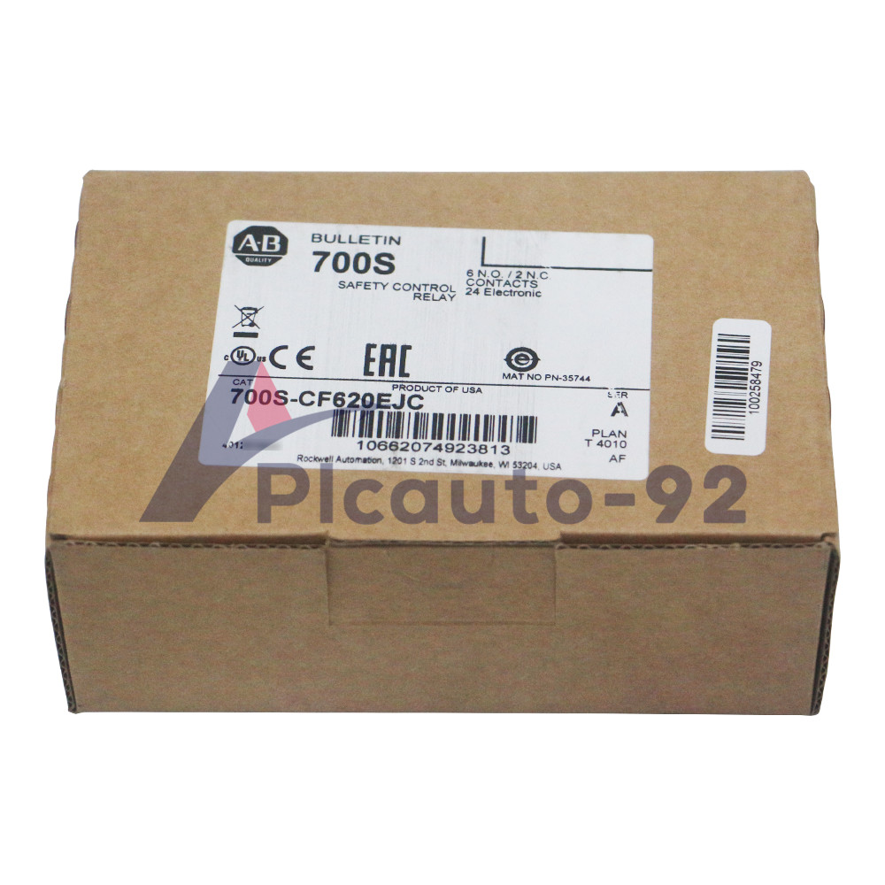 New Factory Sealed 700S-CF620EJC Allen Bradley Safety Industrial Control Relay