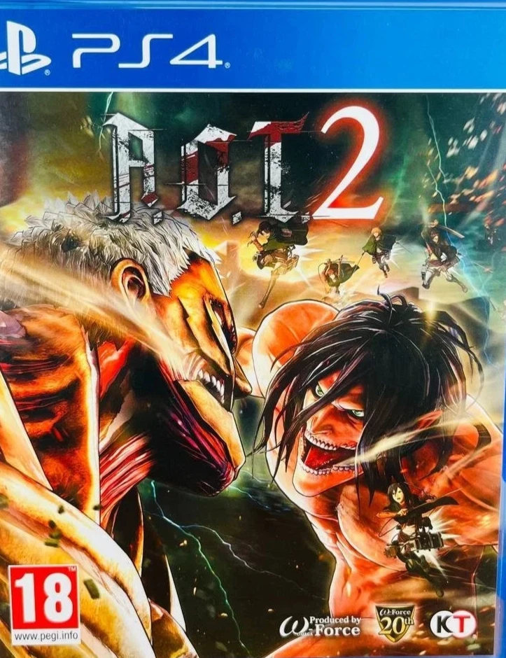 ATTACK ON TITAN 2 AOT 2 PS4 PAL ITALIANO COMPLETO SONY PLAYSTATION 4 A.O.T 2