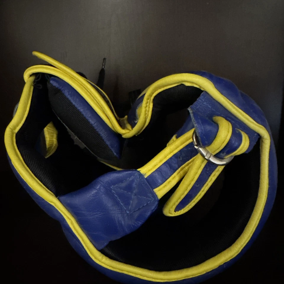 Ringside Deluxe Full Face Saver DFSH MMA Boxing Sparring Headgear Head Gear - Image 4 of 4