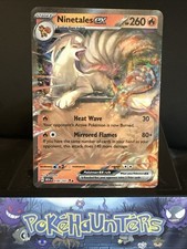 Pokemon Card Ninetales EX 038/165 Scarlet & Violet 151 Half Art Double Rare NM