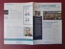 LE TRAIT D'UNION 97 2016 SNECMA SAFRAN VILLAROCHE MONTEREAU LEAP M88 TP400