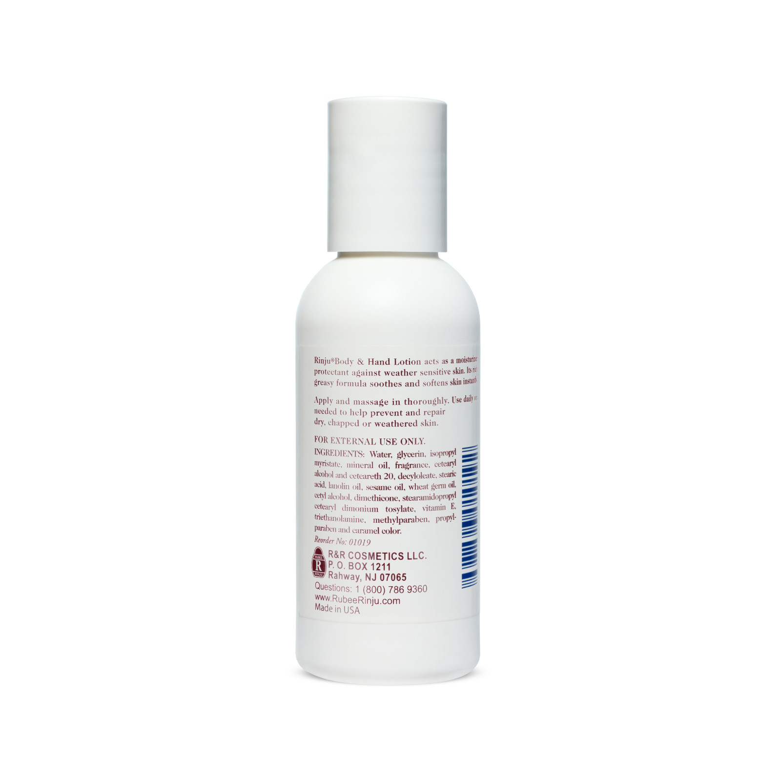 Rubee Rinju Pierre Latouche Body & Hand Lotion Unisex 16 oz with Rinju 2oz free