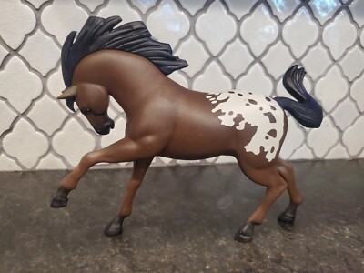 Dreamworks Spirit Riding Free Junipero 8'' Collector Brown Horse Netflix Toy 2017