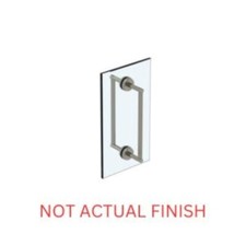 Watermark 37-0.1-12DDP-PG Shower Door Pull Glass Mount Towel Bar POLISHED GOLD