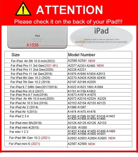 Funda con Soporte Antigolpes para iPad Mini 6º (Modelo 2021)/Mini 7º (Modelo 2024) - Imagen 2 de 36