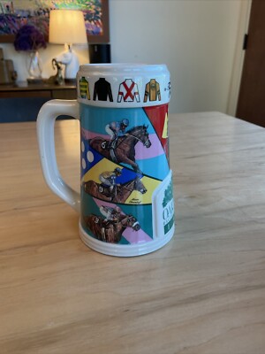 1996 Oak Tree Racing Association Santa Anita Park Beer Stein Limited Edition