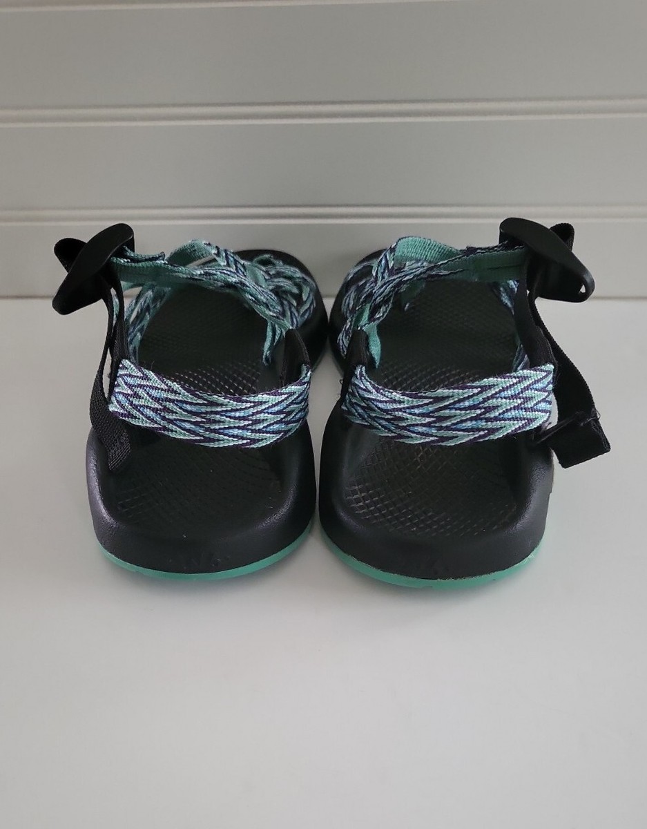 Chaco ZX2 Classic Sandal Women's Size 6 Strappy Angular Teal Green