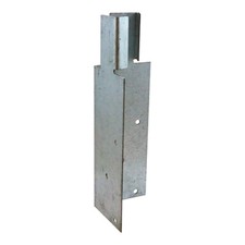 Timco Arris Rail Mortice Brackets Concrete Post Fencing Galvanised 200x62x62