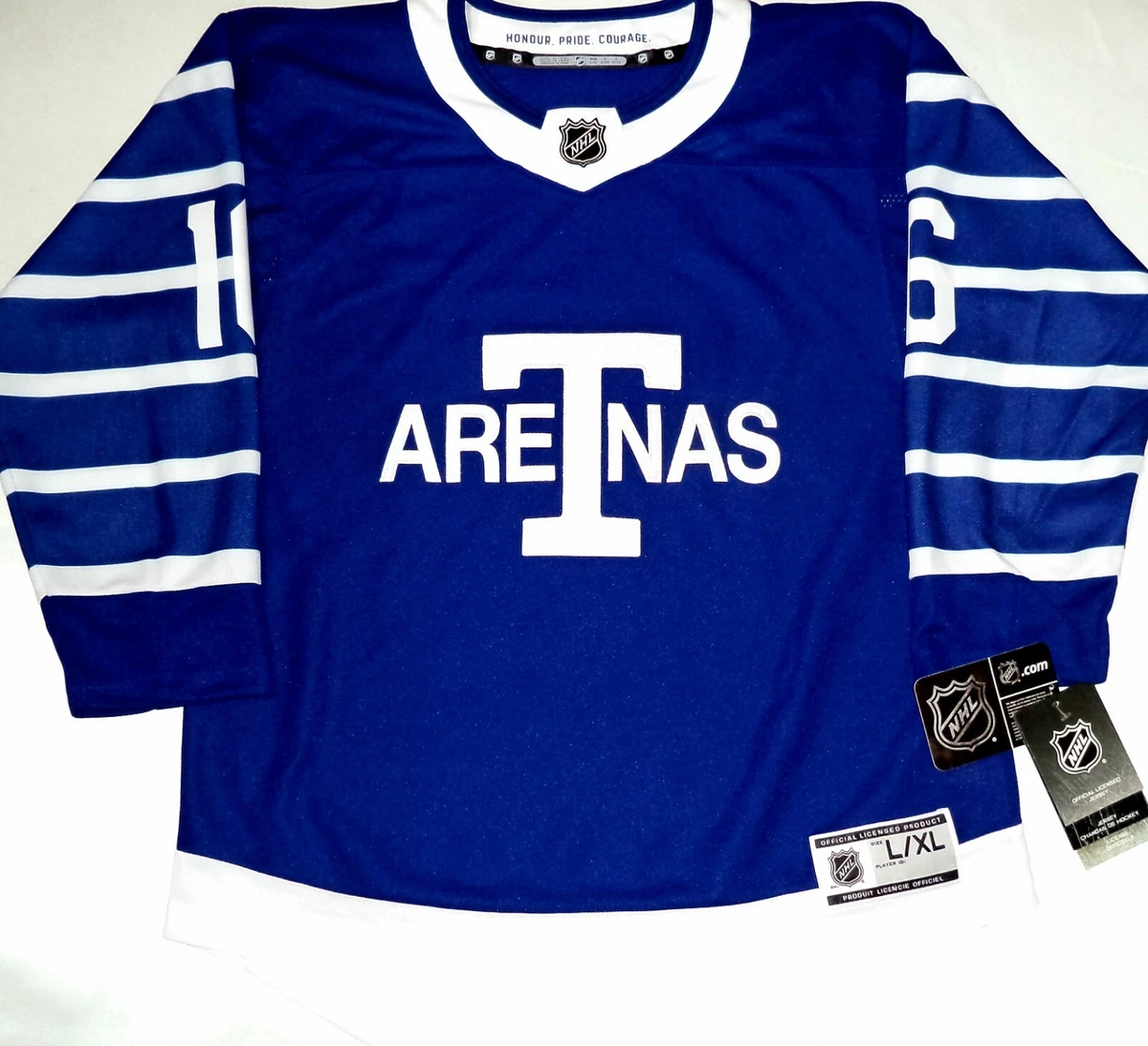 L/XL-RETRO MITCH MARNER TORONTO ARENAS MAPLE LEAFS PREMIER YOUTH