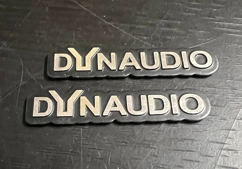 2 x Emblem Speaker Badge Decal Replacement fits Dynaudio Speakers - Foto 5 di 6