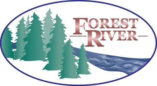 Fits FOREST RIVER RV Motorhome Camper Vinyl Decal 18" x 33"