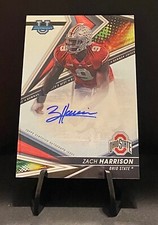 2022 Bowman's Best University Best of '22 Autographs #BA-ZH Zach Harrison Auto