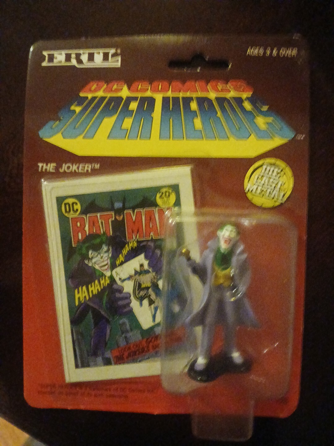 DC Comics The Joker Die Cast .metal Ertl