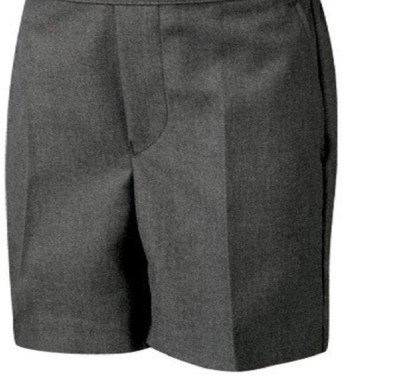 BOYS SCHOOL SHORTS ZIP+CLIP SCHOOL UNIFORM GREY 8//9-15//16 AND PLUS SIZE SHORTS