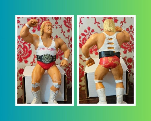 *RARE* VINTAGE WWF LJN TITAN BLACK CARD HULK HOGAN...