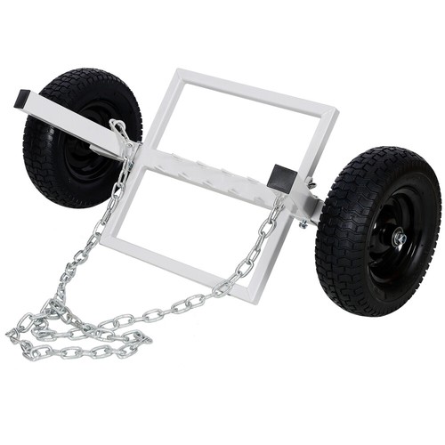 Carrello per tronchi 1100 libbre resistente, supporto per tronchi con pattino per tronchi pneumatici penumatici 16,5" - Foto 2 di 11
