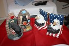 Bear and Eagle Book Ends — photo 1