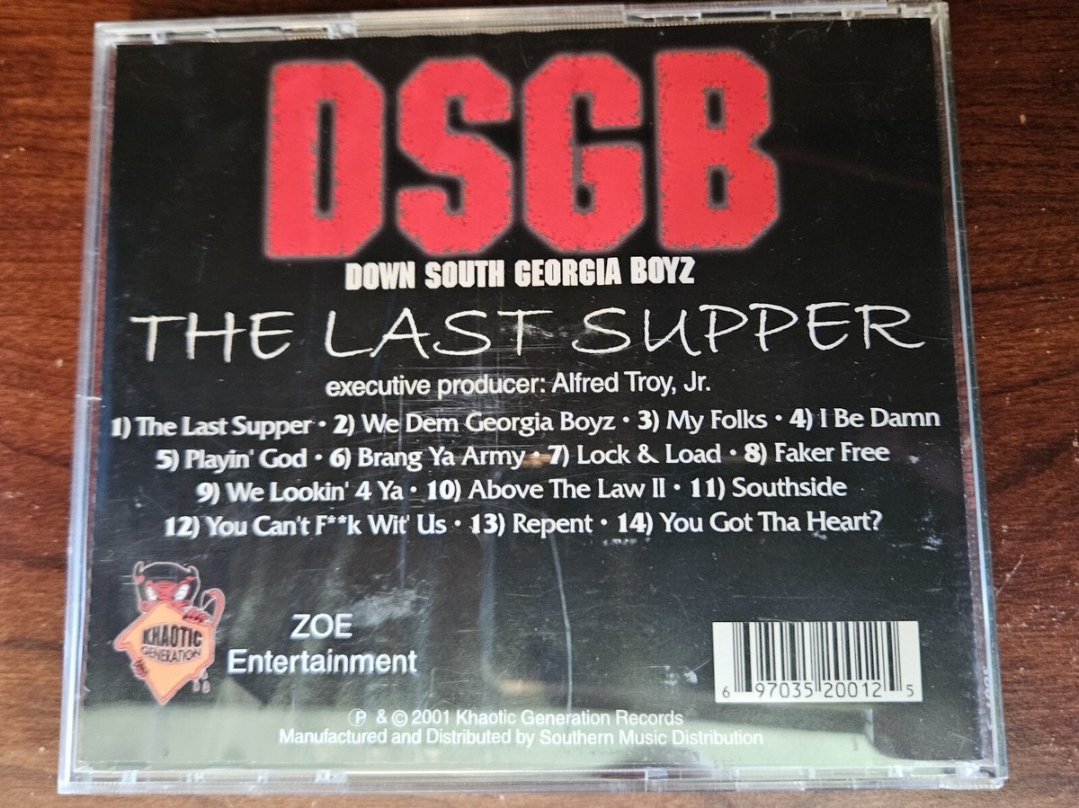 DSGB Down South Georgia Boys CD The Last Supper | eBay