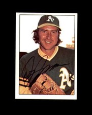 Dick Bosman Hand Signed 1975 SSPC Oakland A's Autograph