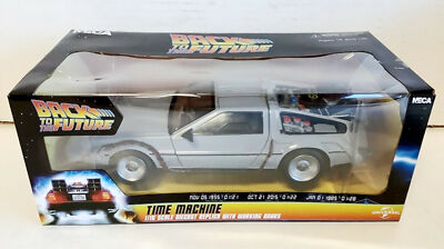 NEW NECA Back to the Future TIME MACHINE 1/16 Scale Die-Cast