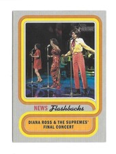 2019 Topps Heritage Diana Ross & The Supremes' Final Concert  News Flashbacks