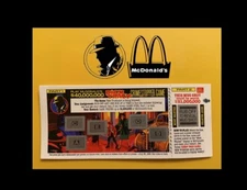 Walt Disney™ DICK TRACY Street Corners McDONALD'S Crimestopper WEEK 6 Card