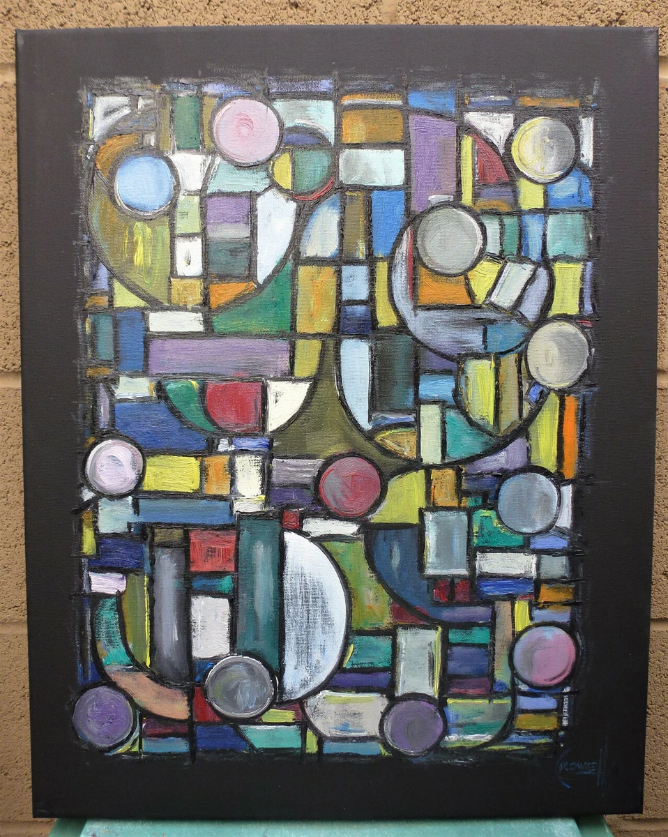 油画抽象艺术绘画| eBay