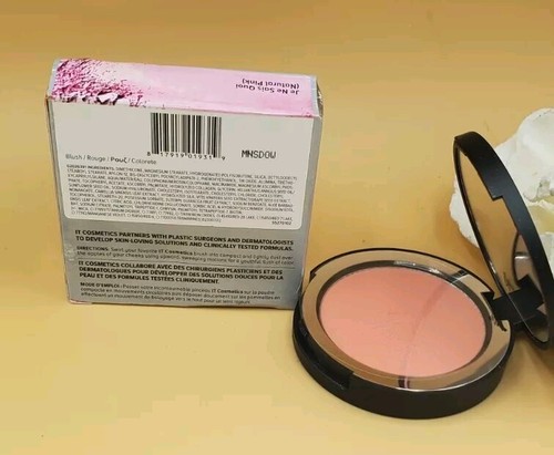 It Cosmetics Bye Bye Pores Blush Je Ne Quoi Natural Pink 0.192 oz New In Box - Picture 3 of 10