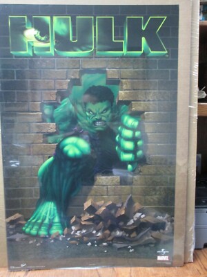 The Hulk original Marvel Comic book cartoon character 2003 poster 15086