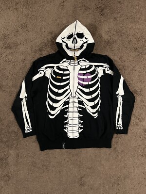 LRG Dead Serious Hoodie 2006 Original Release - Black Men's SZ XL
