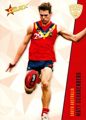 2012 COLLINGWOOD MAGPIES AFL Card MATT SCHARENBERG Future Force