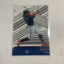 2021 Chronicles Clear Vision Baseball Ronald Acuna Jr #6