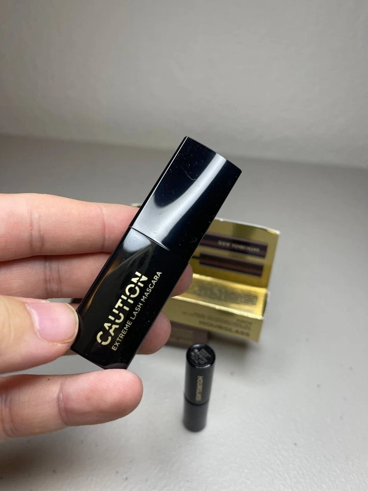 Máscara de pestañas extrema precaución reloj de arena 2 piezas + voluminizador de cejas arco Foto 2 de 3