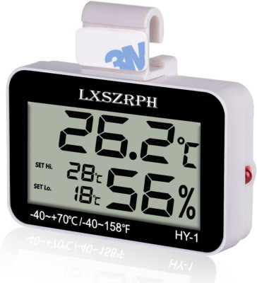 Reptile Thermometer Hygrometer with High Low Temperature Alarm Digital Temperatu
