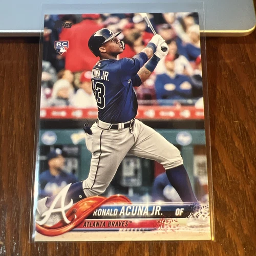 Ronald Acuna Jr. 2018 Topps Update Rookie Card RC #US250 Atlanta Braves MLB Hot!
