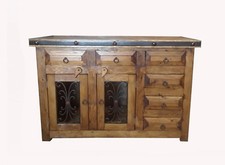 Rustic Saint Andrew  Bathroom Vanity Reclaimed Wood