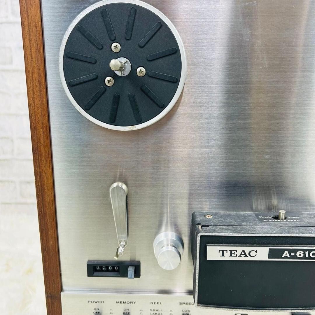 TEAC A-6100 Open Reel Deck Power Tested Working maintained TEAC A-6100 Open Reel Deck Power Tested Working maintained