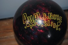 Brunswick Avalanche Slide Bowling Ball, 15 LBs Used, Exc