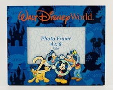 Walt Disney World 2000 Picture Frame 4 x 6 - Mickey Mouse Donald Duck  Goofy