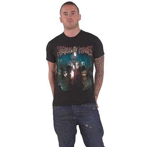CRADLE OF FILTH TROUBLE AND THEIR DOUBLE LIVES T-Shirt NUOVO