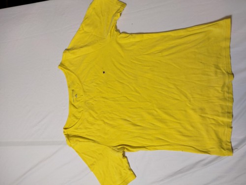 Tommy Hilfiger Mujer Algodón Manga Corta Sólido Camiseta L 530 - Imagen 2 de 7