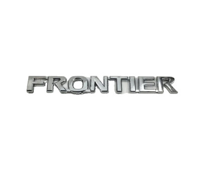 FRONTIER  EMBLEM  CHROME  STICKER Fit For NISSAN FRONTIER SET 1 PC
