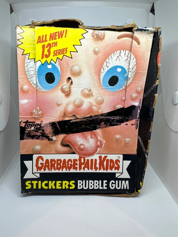 1988 Topps Garbage Pail Kids Series 13  Vintage Empty Factory Box - Image 3 of 4