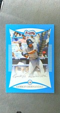 2008 Bowman Draft Prospects Blue #BDPP99 Gorkys Hernandez Braves #'d 224/399