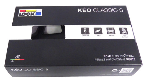 Look Keo Classic 3 Pedals  Black