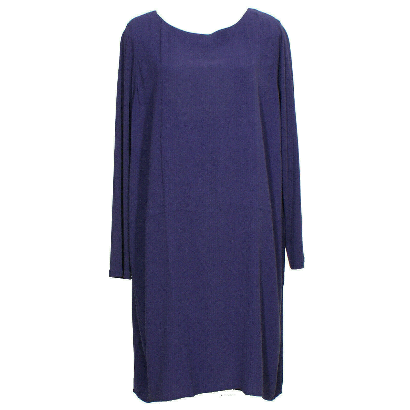 eileen fisher purple dress