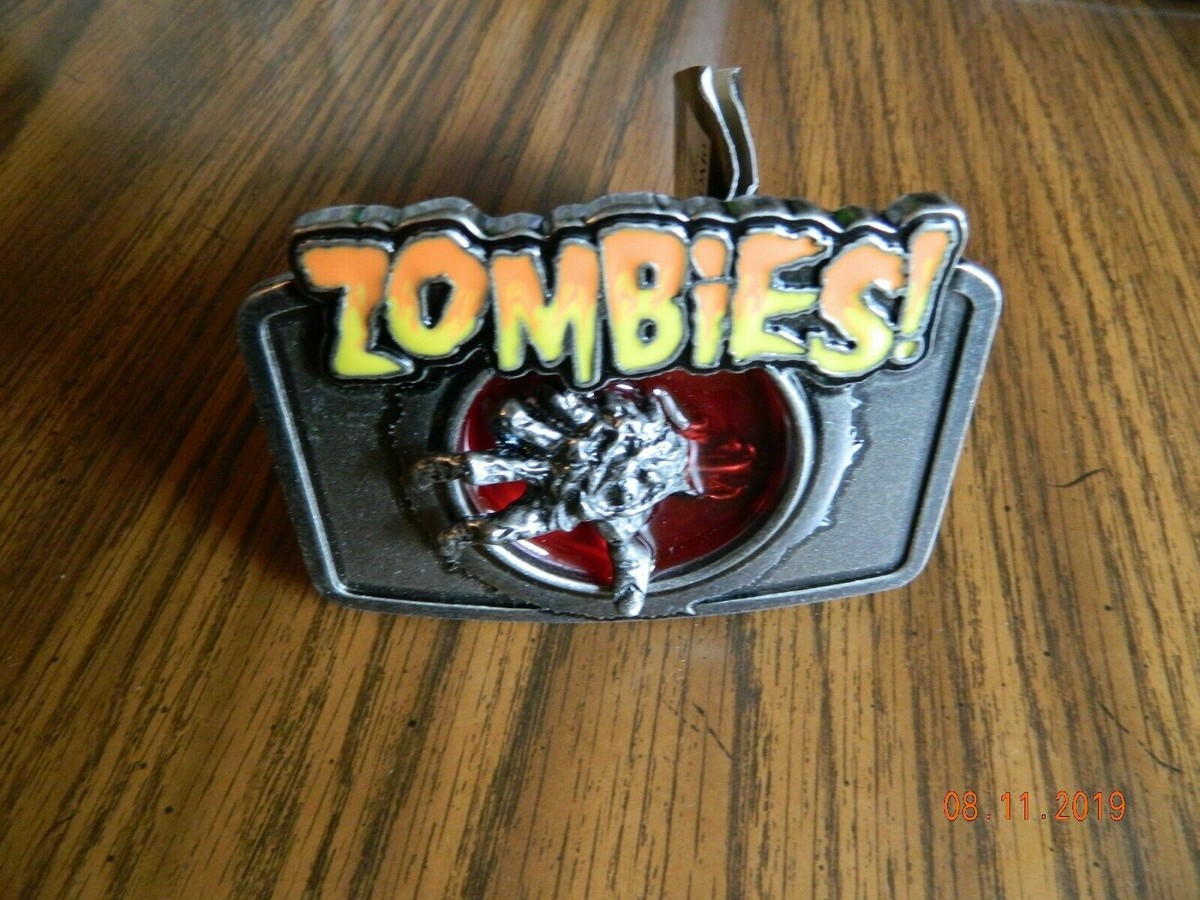 MWT- BioWorld ZOMBIES! Pewter finish metal Belt Buckle | eBay